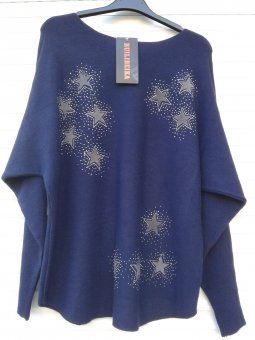 Bluza Bleumarin cu stelute