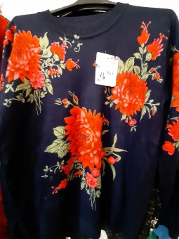 Bluza din Casmir Imprimata