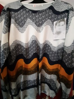 Bluza din Casmir Imprimata
