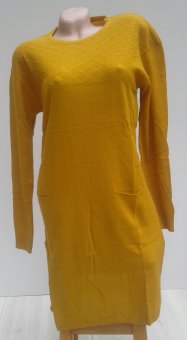 Bluza Mustar colant cu buzunare