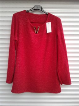 Bluza Rosie cu sclipici 