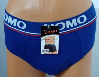 Chiloți Albaștri Uomo din Bumbac 