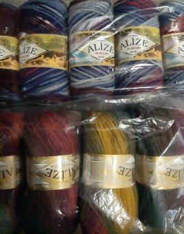 Fir Tricotat Angora in Degrade,Alize