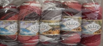 Cluci Angora in degrade,Alize
