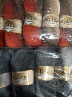 Cluci Angora in degrade,Alize