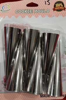 Forma Cornet din inox/6buc