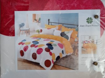 Lenjerie din Finet,6 piese cu două fețe ,Pucioasa de pat dublu 