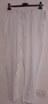 Pantalon Alb din In 