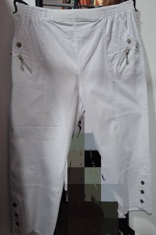 Pantaloni Albi elastici trei sferturi 