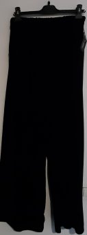 Pantaloni Grena de Catifea pe elastec cu buzunare, evazati
