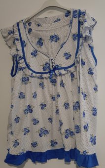 Pijama Dama din Bumbac de vara, mărime mare