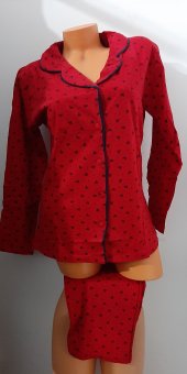 Pijama Dama Rosie  din Bumbac cu nasturi