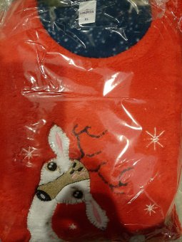 Pijama Rosie Cocolino pentru Sărbători 