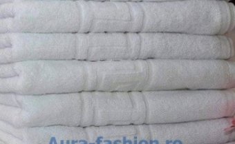 Prosoape Albe din bumbac,140cm×70cm