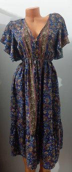 Rochie Imprimată India pe elastec