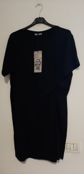 Rochie Neagră din Bumbac