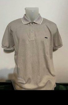 Tricou barbat cu guler 