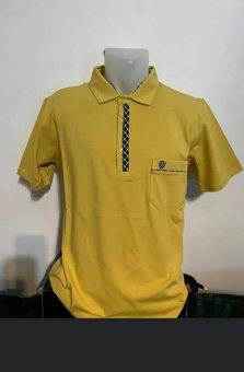 Tricou barbat cu guler 