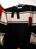Bluza din Casmir Imprimata cu Fundița