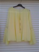 Bluza Galbena din voal