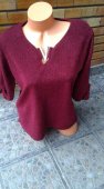 Bluza Grena cu mâneci reglabile