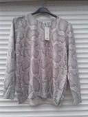 Bluza Imprimata pe Gri