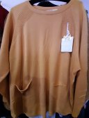 Bluza Mustar cu Buzunare 