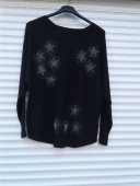 Bluza Neagra cu stele