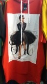 Bluza Rosie cu maneca lunga cu poza pe piept