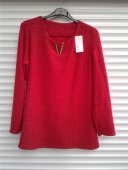 Bluza Rosie cu sclipici 