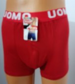 Boxeri Rosii din Bumbac 