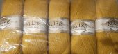 Cluci Muștar din Angora de 100gr,Alize 