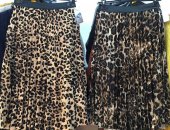 Fustițe Animal Print plisate