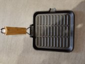 Grill Fontă Negru 24×24