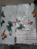 Lenjerie de pat creponata din bumbac