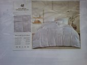 Lenjerie pat alba din finet 220cm×230cm