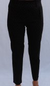Pantaloni Office Negri cu puncte albe, Miss Esta 