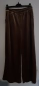 Pantaloni Maro de Catifea pe elastec cu buzunare, evazati