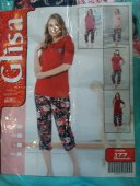Pijama Dama din Bumbac de vara,Glisa