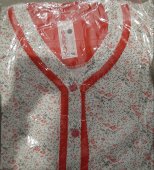 Pijama de Dama de Vara din Bumbac cu nasturi
