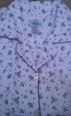 Pijama Global dama 100% bumbac, subtire