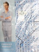 Pijama Global din bumbac de bărbat,subtire