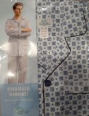 Pijama Global din bumbac de bărbat,subtire