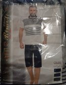 Pijamale Bărbat din Bumbac cu mânecă scurtă 