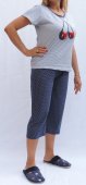 Pijamale dama 3/4 din bumbac