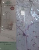 Pijamale Global dama cu pant scurt și bluza cu mânecă scurta
