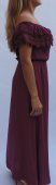Rochie  Lunga Burgundi