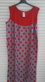 Rochie din bumbac cu bretele