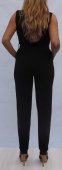 Salopeta Lunga Neagra Eleganta si Sexy