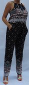 Salopeta Neagra Print Floral